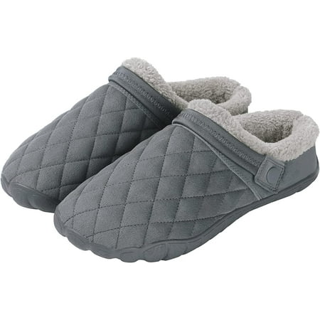 QWZNDZGR Men s Slippers Soft Wool-Linked Lining Suede House Shoes Outdoor Wide Slipper with Anti-Skid Outsole
QWZNDZGR Men s Slippers Soft Wool-Linked Lining Suede House Shoes Outdoor Wide Slipper with Anti-Skid Outsole