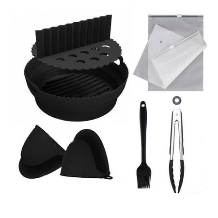 Off Promotions! Huayishang Barbecue Grill Air Fryer Silicone Baking Tray Gray Six-Piece Set Kitchen Essentials Clearance Sale Gray
Off Promotions! Huayishang Barbecue Grill Air Fryer Silicone Baking Tray Gray Six-Piece Set Kitchen Essentials Clearance Sale Gray