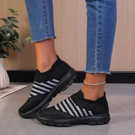 Women‘s Lightweight Knit Sneakers Low Top Fashion Breathable Casual Shoes Women‘s Sport Shoes 
Women‘s Lightweight Knit Sneakers Low Top Fashion Breathable Casual Shoes Women‘s Sport Shoes