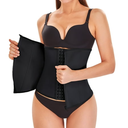 Irisnaya Waist Trainer Corset for Women Slimming Shapewear Weight Loss Zipper Hook Tummy Control Body Shaper Girdle(Black X-Small)
Irisnaya Waist Trainer Corset for Women Slimming Shapewear Weight Loss Zipper Hook Tummy Control Body Shaper Girdle(Black X-Small)