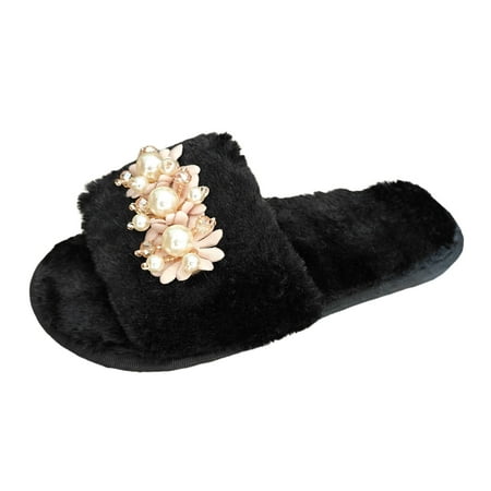 Jungdeepe Ladies Fashion Winter Pearl Flower Decoration Open Toe Flat Bottom Slippers Comfort Slippers for Women Memory Foam Slides Women Colorful Shower Slide Sandal Cow Print Slippers Womens Hard
Jungdeepe Ladies Fashion Winter Pearl Flower Decoration Open Toe Flat Bottom Slippers Comfort Slippers for Women Memory Foam Slides Women Colorful Shower Slide Sandal Cow Print Slippers Womens Hard