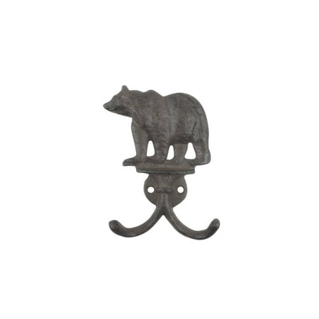 Handcrafted Model Ships k-9238A-cast-iron 5.5 x 1 x 4 in. Cast Iron Black Bear Decorative Metal Wall Hooks
Handcrafted Model Ships k-9238A-cast-iron 5.5 x 1 x 4 in. Cast Iron Black Bear Decorative Metal Wall Hooks