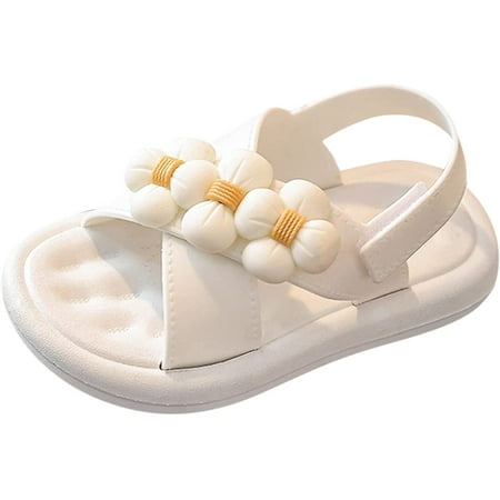 Baby Girls Sandals Soft Sole Open Toe Sandals Hook Loop Flower Shoes Summer Beach for Toddler/Little Kid/Big Kid
Baby Girls Sandals Soft Sole Open Toe Sandals Hook Loop Flower Shoes Summer Beach for Toddler/Little Kid/Big Kid