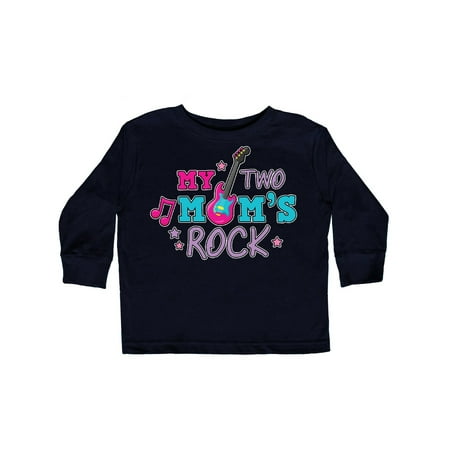 Inktastic My Two Moms Rock with Guitar Gift Toddler Toddler Girl Long Sleeve T-Shirt 
Inktastic My Two Moms Rock with Guitar Gift Toddler Toddler Girl Long Sleeve T-Shirt