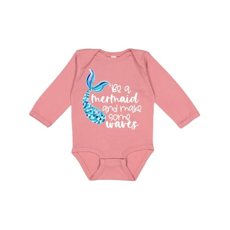 Inktastic Be a Mermaid and Make Some Waves with Blue Mermaid Tale Gift Baby Boy or Baby Girl Long Sleeve Bodysuit
Inktastic Be a Mermaid and Make Some Waves with Blue Mermaid Tale Gift Baby Boy or Baby Girl Long Sleeve Bodysuit