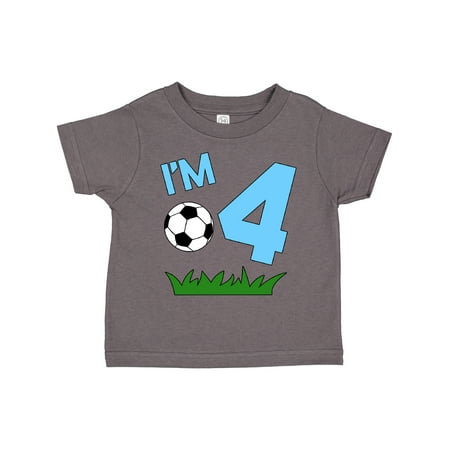Inktastic I m Four! Fourth Birthday Soccer Gift Toddler Boy or Toddler Girl T-Shirt
Inktastic I m Four! Fourth Birthday Soccer Gift Toddler Boy or Toddler Girl T-Shirt
