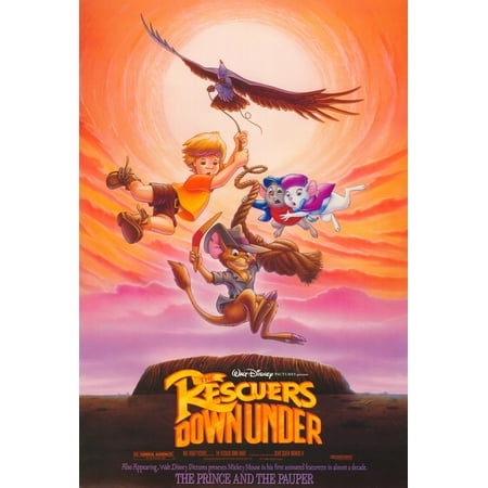The Rescuers Down Under - movie POSTER (Style A) (27" x 40") (1990)