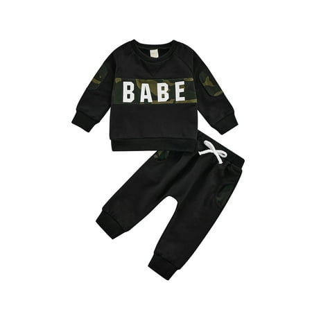 Babe Newborn Infant Baby Boy Clothes Set Cotton Letter Print Long Sleeve Sweatshirts Tops Pants Fall Winter Outfit 2PCS
Babe Newborn Infant Baby Boy Clothes Set Cotton Letter Print Long Sleeve Sweatshirts Tops Pants Fall Winter Outfit 2PCS