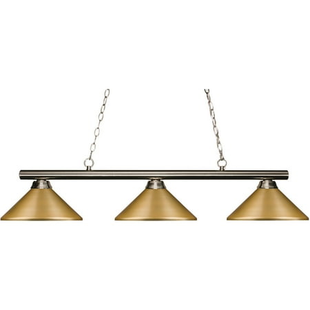 Island Lighting 3 Light Fixtures With Brushed Nickel Finish Steel Material Medium 14 300 Watts
Island Lighting 3 Light Fixtures With Brushed Nickel Finish Steel Material Medium 14 300 Watts