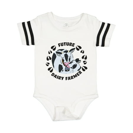 Inktastic Future Dairy Farmer with Cute Black and White Holstein Cows Gift Baby Boy or Baby Girl Bodysuit
Inktastic Future Dairy Farmer with Cute Black and White Holstein Cows Gift Baby Boy or Baby Girl Bodysuit