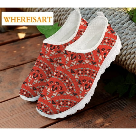 African Vibes Geometric Pattern Women Slip-on Flat Shoes Casual Mesh Sneaker Lightweight Loafers· Zapatos Hot Sale
African Vibes Geometric Pattern Women Slip-on Flat Shoes Casual Mesh Sneaker Lightweight Loafers· Zapatos Hot Sale