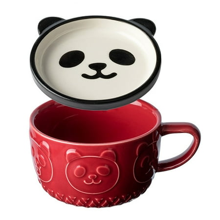 1 Set Adorable Ceramic Cup with Lid Cartoon Panda Pattern Milk Cup Home Offic Coffee Cup
1 Set Adorable Ceramic Cup with Lid Cartoon Panda Pattern Milk Cup Home Offic Coffee Cup
