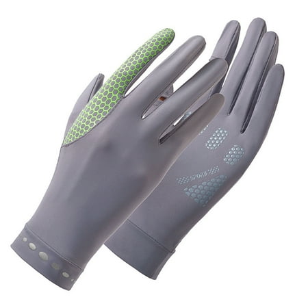 JunDanmall 1 Pair Sunscreen Gloves Breathable Soft Comfortable Can Be Opened Fingertip Hands Protection Shredded Ice summer Ladies Thin Gloves for Outdoor
JunDanmall 1 Pair Sunscreen Gloves Breathable Soft Comfortable Can Be Opened Fingertip Hands Protection Shredded Ice summer Ladies Thin Gloves for Outdoor