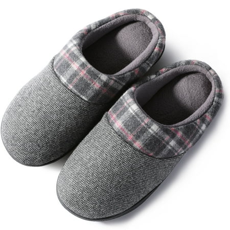 HOMEHOT Women Slippers Slip On Memory Foam Soft House Shoes Adult Size 7 Light Grey Female
HOMEHOT Women Slippers Slip On Memory Foam Soft House Shoes Adult Size 7 Light Grey Female