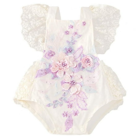 Newborn Infant Baby Girls Butterfly Sleeve Romper Clothes Ruffle Lace Bodysuit Tutu Dress Jumpsuit Princess Outfit
Newborn Infant Baby Girls Butterfly Sleeve Romper Clothes Ruffle Lace Bodysuit Tutu Dress Jumpsuit Princess Outfit