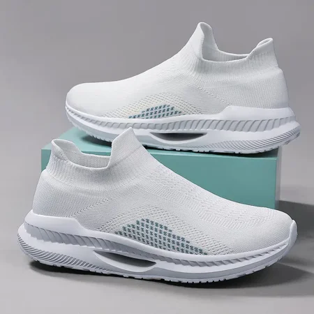 Women‘s Casual Sneakers Flying Woven Lightweight Breathable Slip-on Walking Shoes Comfortable All-match Running Shoes
Women‘s Casual Sneakers Flying Woven Lightweight Breathable Slip-on Walking Shoes Comfortable All-match Running Shoes