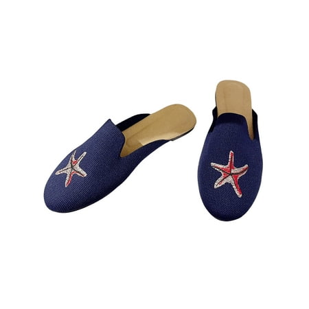 Rotosw Women s Flat Sandals Memory Foam Footbeds Slip On Mules Cozy Closed Toe Casual Shoes Indoor&Outdoor Lightweight Slides Royal Blue 7
Rotosw Women s Flat Sandals Memory Foam Footbeds Slip On Mules Cozy Closed Toe Casual Shoes Indoor&Outdoor Lightweight Slides Royal Blue 7