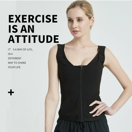 _Farfi Sauna Vest Deep-U Neck Heat-trapping Breathable Women Sweat Tank Top Shaper for Workout
_Farfi Sauna Vest Deep-U Neck Heat-trapping Breathable Women Sweat Tank Top Shaper for Workout