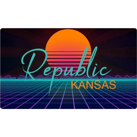 Ewa Beach Hawaii 4 X 2.25-Inch Fridge Magnet Retro Neon Design