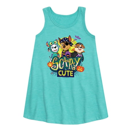 Paw Patrol - Scary Cute - Toddler and Youth Girls A-line Dress
