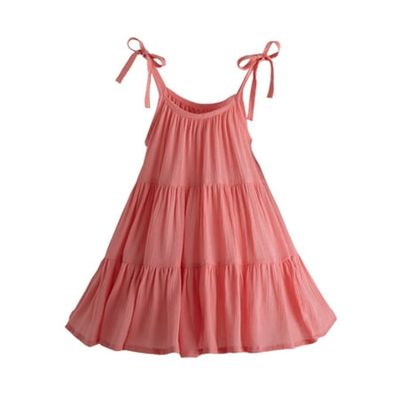 Little Girls Dresses Sleeveless Summer Dress Ruffles Solid Toddler Baby Print Vest Dress&Skirt
Little Girls Dresses Sleeveless Summer Dress Ruffles Solid Toddler Baby Print Vest Dress&Skirt