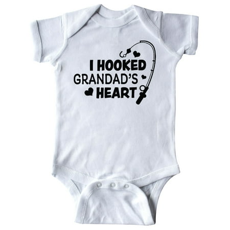 Inktastic I Hooked Grandad s Heart with Fishing Rod Gift Baby Boy or Baby Girl Bodysuit
Inktastic I Hooked Grandad s Heart with Fishing Rod Gift Baby Boy or Baby Girl Bodysuit