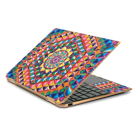 Skin for HP Spectre x360 13.3" Gem-Cut (2019) - Rainbow Kaleidoscope | Protective, Durable, and Unique Vinyl Decal wrap cover | Easy To Apply, Remove, and Change Styles