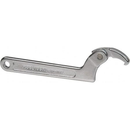 Paramount 1-1/4 to 3 Capacity Adjustable Pin Spanner Wrench 8-1/8 OAL 5/32 Hook Pin Height
Paramount 1-1/4 to 3 Capacity Adjustable Pin Spanner Wrench 8-1/8 OAL 5/32 Hook Pin Height