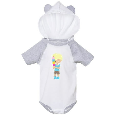 Inktastic Boy With Ice Cream Blond Hair Blue Shirt Shorts Gift Baby Boy Bodysuit
Inktastic Boy With Ice Cream Blond Hair Blue Shirt Shorts Gift Baby Boy Bodysuit