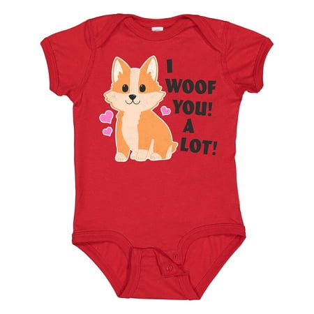 Inktastic I Woof You a Lot with Corgi Illustration Gift Baby Boy or Baby Girl Bodysuit
Inktastic I Woof You a Lot with Corgi Illustration Gift Baby Boy or Baby Girl Bodysuit