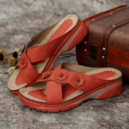 Hvyesh Women Summer Comfy Slippers Platform Espadrilles Ankle Strap Buckle Open Toe Rubber Chunky Low Wedge Sandals Open Toe Beach Shoes
Hvyesh Women Summer Comfy Slippers Platform Espadrilles Ankle Strap Buckle Open Toe Rubber Chunky Low Wedge Sandals Open Toe Beach Shoes