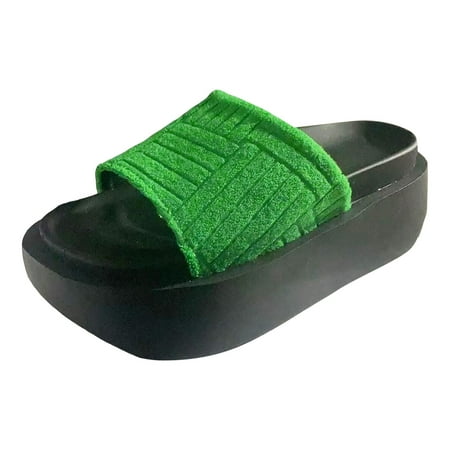 Ladies Summer Casual Solid Colour Beach Outer Wear Thick Bottom Slope Heel Big Size Sandal Slippers
Ladies Summer Casual Solid Colour Beach Outer Wear Thick Bottom Slope Heel Big Size Sandal Slippers