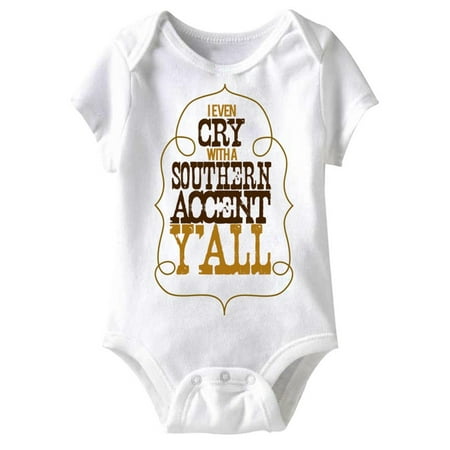 American Classics Southern Accent Infant Baby Snapsuit Romper