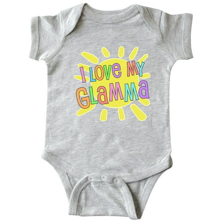 Inktastic I Love my Glamma- sun and rainbow letters Gift Baby Boy or Baby Girl Bodysuit
Inktastic I Love my Glamma- sun and rainbow letters Gift Baby Boy or Baby Girl Bodysuit