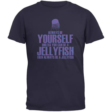 Always Be Yourself Jellyfish Navy Youth T-Shirt
