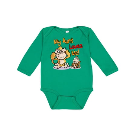 Inktastic My Aunt Loves Me Monkey Gift Baby Boy or Baby Girl Long Sleeve Bodysuit
Inktastic My Aunt Loves Me Monkey Gift Baby Boy or Baby Girl Long Sleeve Bodysuit