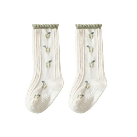 SHIBAOZI Baby Kids Girls Casual Socks Cute Embroidery Flower Pattern Silicone Dot Non-Slip Soft Flower Stockings
SHIBAOZI Baby Kids Girls Casual Socks Cute Embroidery Flower Pattern Silicone Dot Non-Slip Soft Flower Stockings
