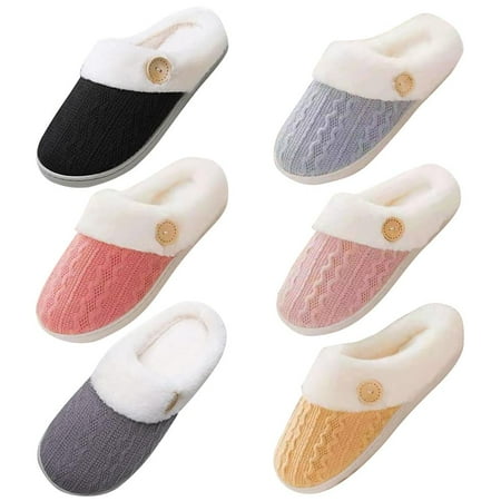 SALE Winter Men Women Slient Indoor Slippers Knitted Furry Fleece Slippers Comfort Closed Toe House Shoes Soft Non-Slip Home Shoes 
SALE Winter Men Women Slient Indoor Slippers Knitted Furry Fleece Slippers Comfort Closed Toe House Shoes Soft Non-Slip Home Shoes