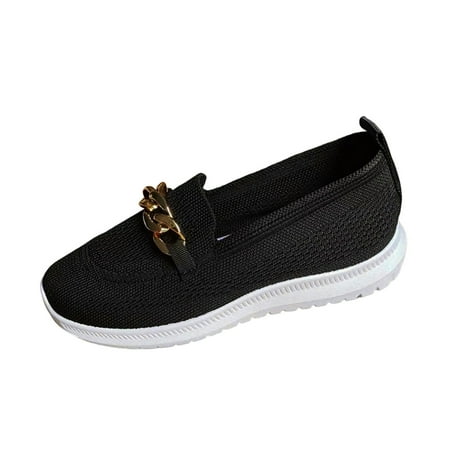nsendm Female Fashion Sneakers Adult Sneaker Booties for Women with Heel Mesh Chain Shallow Flat Casual Sports Shoes Sneaker for Women Size 9 Black 8.5
nsendm Female Fashion Sneakers Adult Sneaker Booties for Women with Heel Mesh Chain Shallow Flat Casual Sports Shoes Sneaker for Women Size 9 Black 8.5