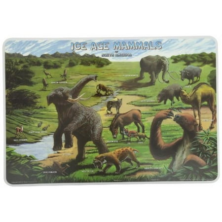 Painless Learning Ice Age Mammals Placemat