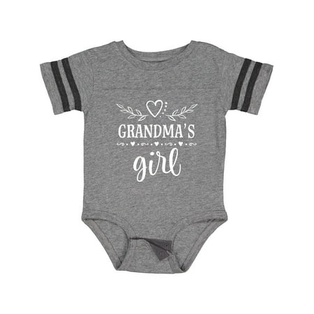Inktastic Grandma Girl for Granddaughter Gift Baby Girl Bodysuit