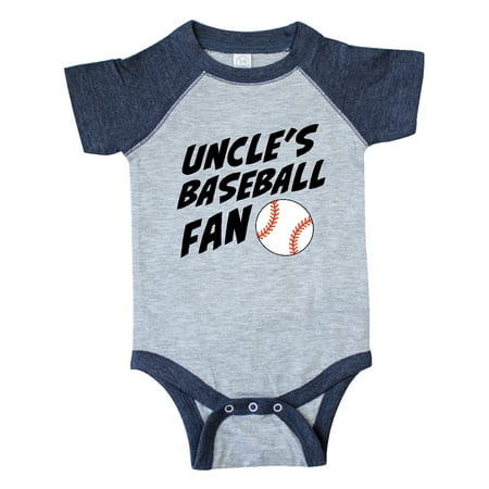 Inktastic Uncles Baseball Fan Gift Baby Boy or Baby Girl Bodysuit