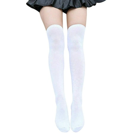 QILINXUAN Women Cotton Thigh High Stocking Solid Color Warm Over the Knee Socks School Style Extra Long Leggings
QILINXUAN Women Cotton Thigh High Stocking Solid Color Warm Over the Knee Socks School Style Extra Long Leggings