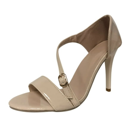 sandals for Women Fashion Summer Women Sandals Super High Heel Pointed Toe Open Toe Buckle Sexy PU heeled sandals Beige
sandals for Women Fashion Summer Women Sandals Super High Heel Pointed Toe Open Toe Buckle Sexy PU heeled sandals Beige