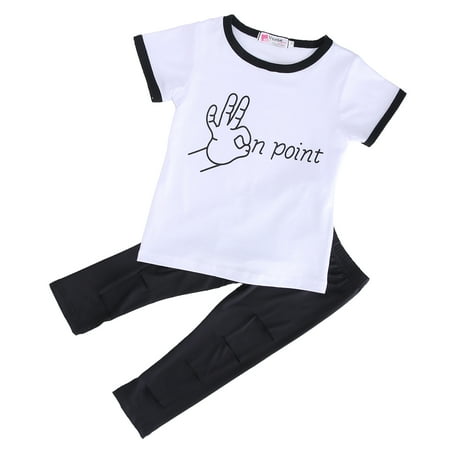 Caitzr Summer Baby Girl s Outfit Short Sleeve No Point Print T-Shirt Tops Ripped Pants Casual Outfits
Caitzr Summer Baby Girl s Outfit Short Sleeve No Point Print T-Shirt Tops Ripped Pants Casual Outfits