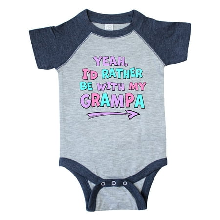 Inktastic Yeah I d Rather be with My Grampa in Pink Blue and Purple Gift Baby Boy or Baby Girl Bodysuit
Inktastic Yeah I d Rather be with My Grampa in Pink Blue and Purple Gift Baby Boy or Baby Girl Bodysuit