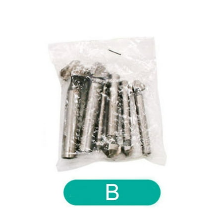 VeliToy Round Shank 6pcs 3 Flute 90 Degree Chamfer Bevel Cutter End Mill Tool Countersink Drill Bit Set(B)
VeliToy Round Shank 6pcs 3 Flute 90 Degree Chamfer Bevel Cutter End Mill Tool Countersink Drill Bit Set(B)