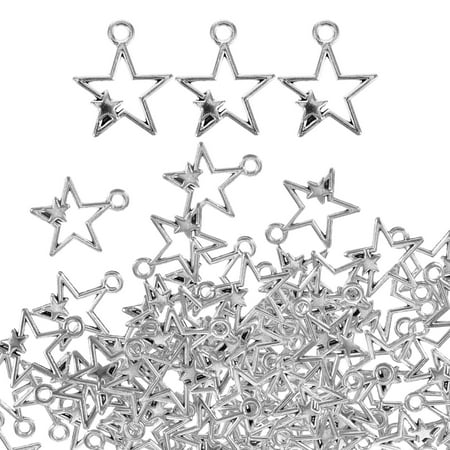 50pcs DIY Star Pendant Necklace Earring Making Material Handcraft Use Five-pointed Star Charm
50pcs DIY Star Pendant Necklace Earring Making Material Handcraft Use Five-pointed Star Charm
