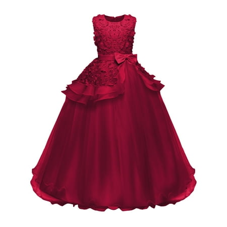 QIPOPIQ Girls Clothes Clearance Toddler Girls Net Yarn Temperament Flowers Bowknot Birthday Party Gown Long Dresses
QIPOPIQ Girls Clothes Clearance Toddler Girls Net Yarn Temperament Flowers Bowknot Birthday Party Gown Long Dresses