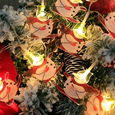 Christmas Lights Set LED Xmas Tree/Snowman/Santa/Clown Shape Pendant Lights Lights for Party Supplies
Christmas Lights Set LED Xmas Tree/Snowman/Santa/Clown Shape Pendant Lights Lights for Party Supplies